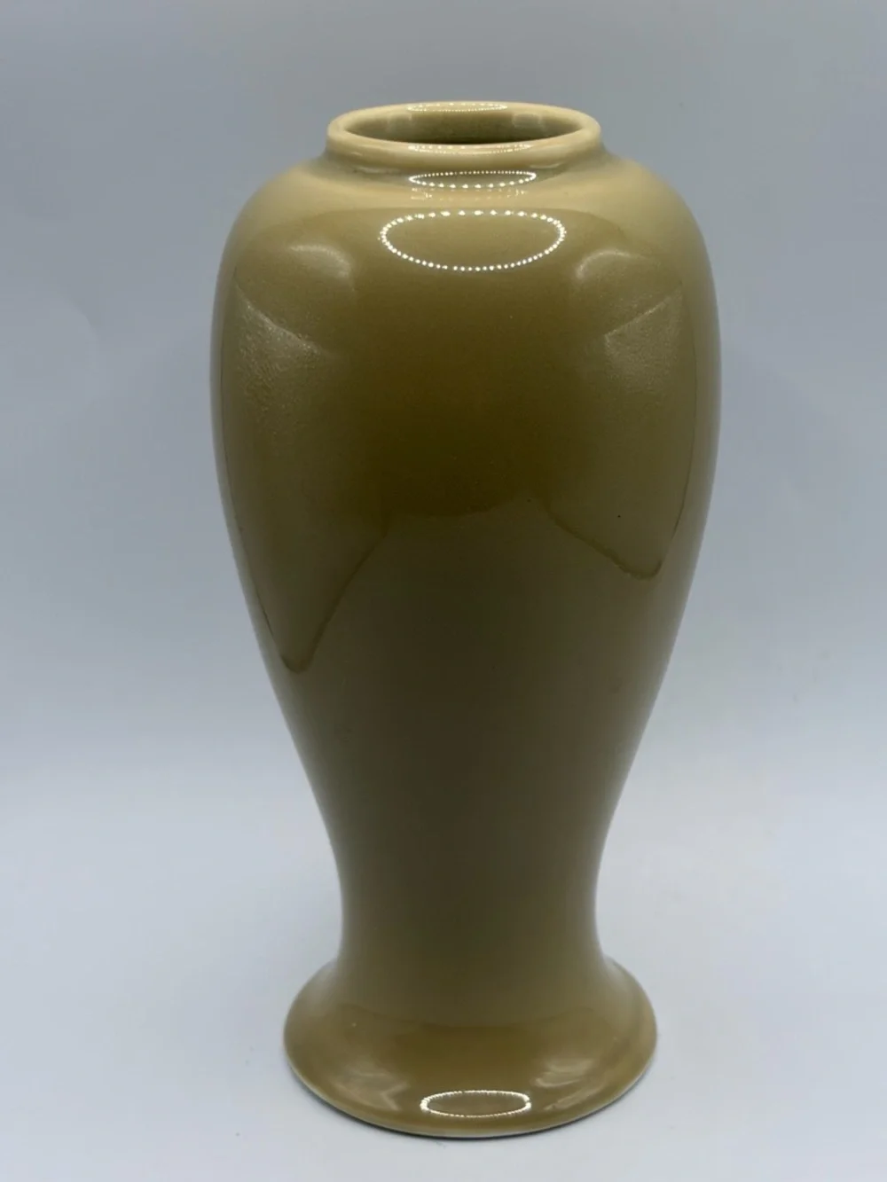 1997 Tiffany & Co. Vintage Tiffany Gallery Collection Glazed Ceramic Vase Vessel